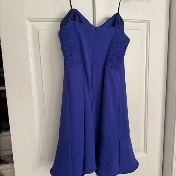 Amanda Uprichard strapless blue/purple mini dress - Picture 5 of 6